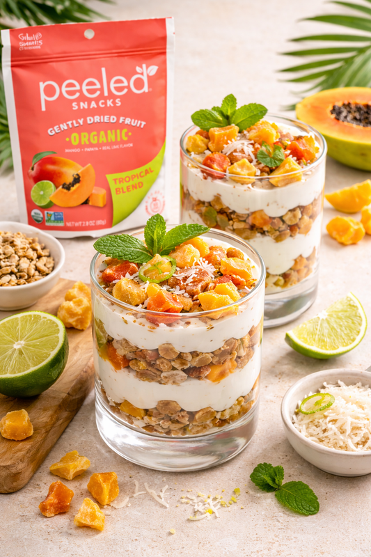 Tropical Blend Coconut Lime Yogurt Parfait