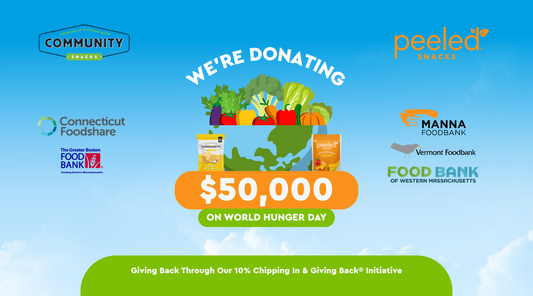 Peeled Snacks Joins Chipping In & Giving Back® to Support Hunger Relief